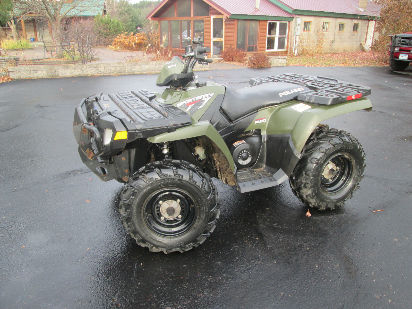 2009 polaris Sportsman 500 EFI, 1196 Miles, 250Hrs,