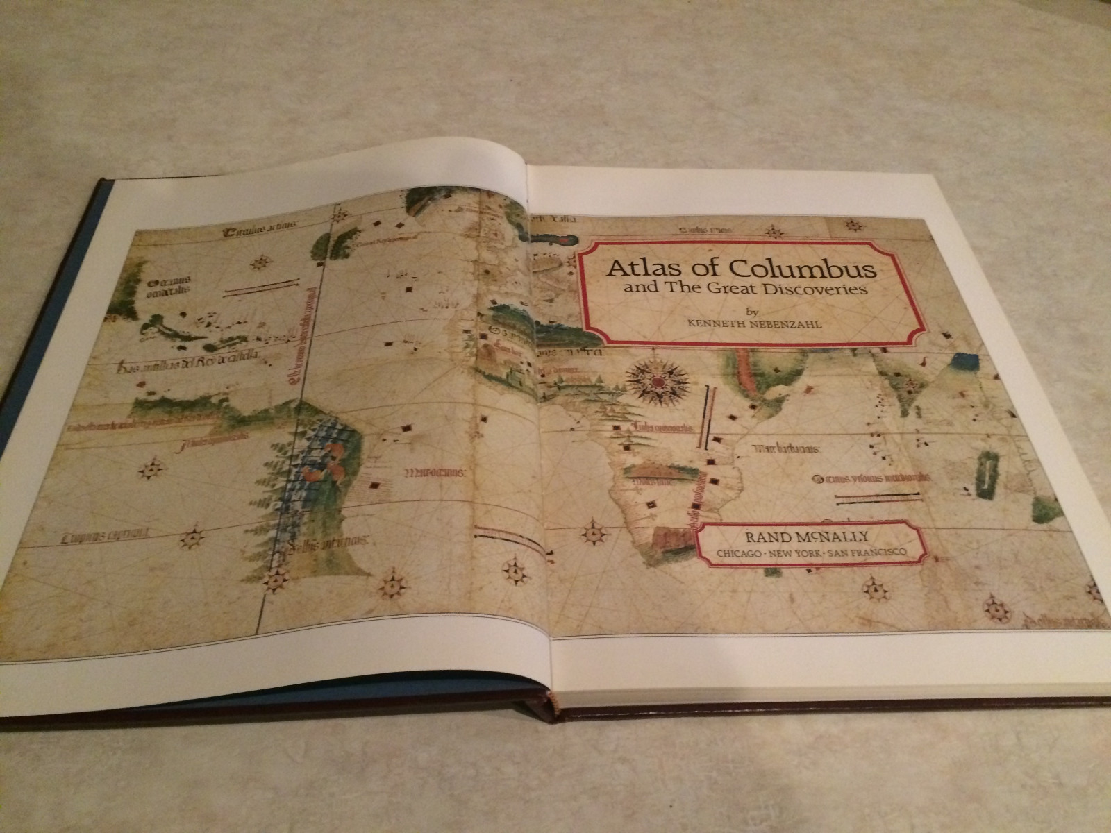 Rand McNally Atlas of Columbus and the Great Discoveries