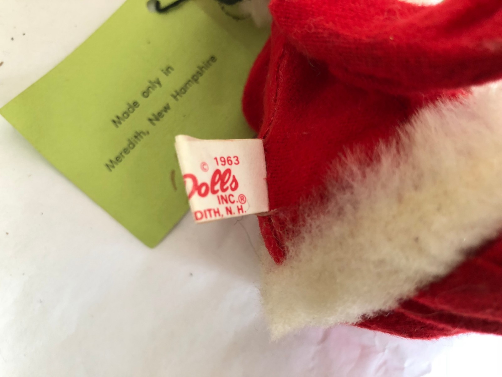 1963 VINTAGE ANNALEE SANTA CLAUS 8