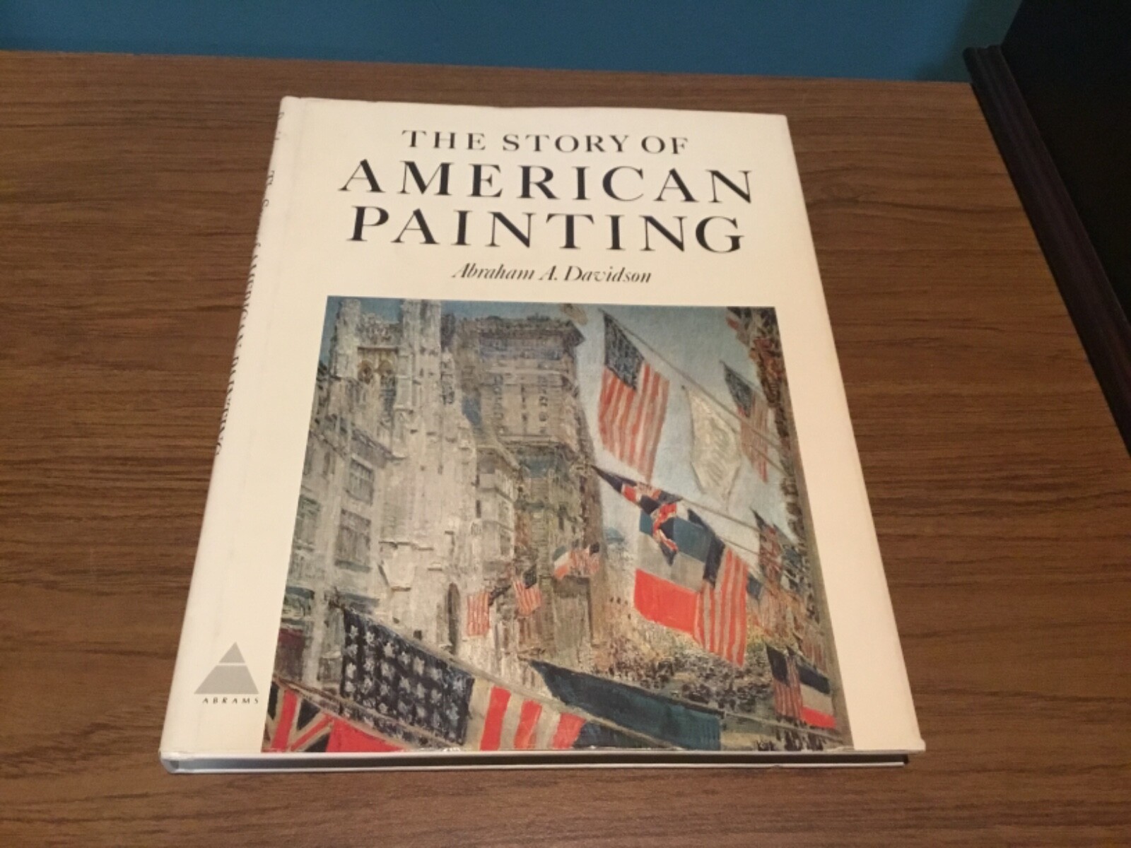 アート・デザイン・音楽 Tobey   Abrams Story Of American Painting By Abraham Davidson 1974 HC/DJ