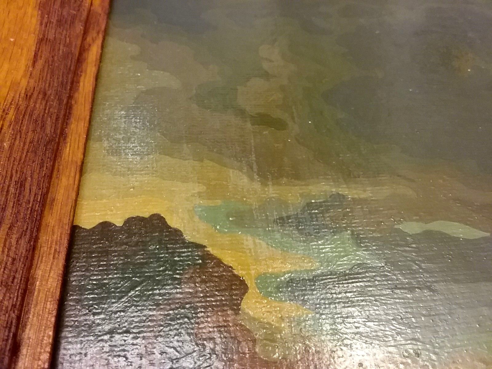 Vtg Framed Paint by Number PBN The Honorable Mrs. Graham by Thomas Gainsborough.