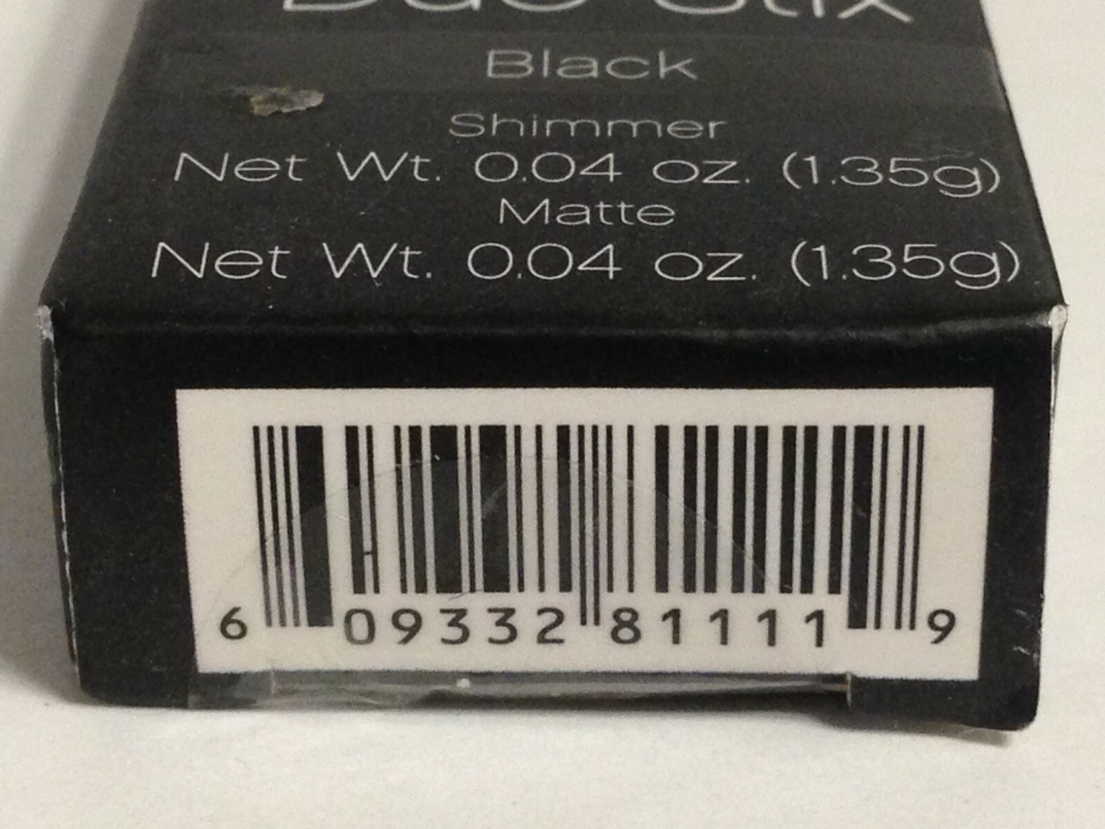 e.l.f. Shadow & Liner Duo Stix BLACK Lot of 2!