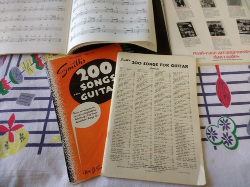 5 Lot Sheet Music Books Hal Leonard Coates Hawaiian Songs Piano Ukulele Guitar