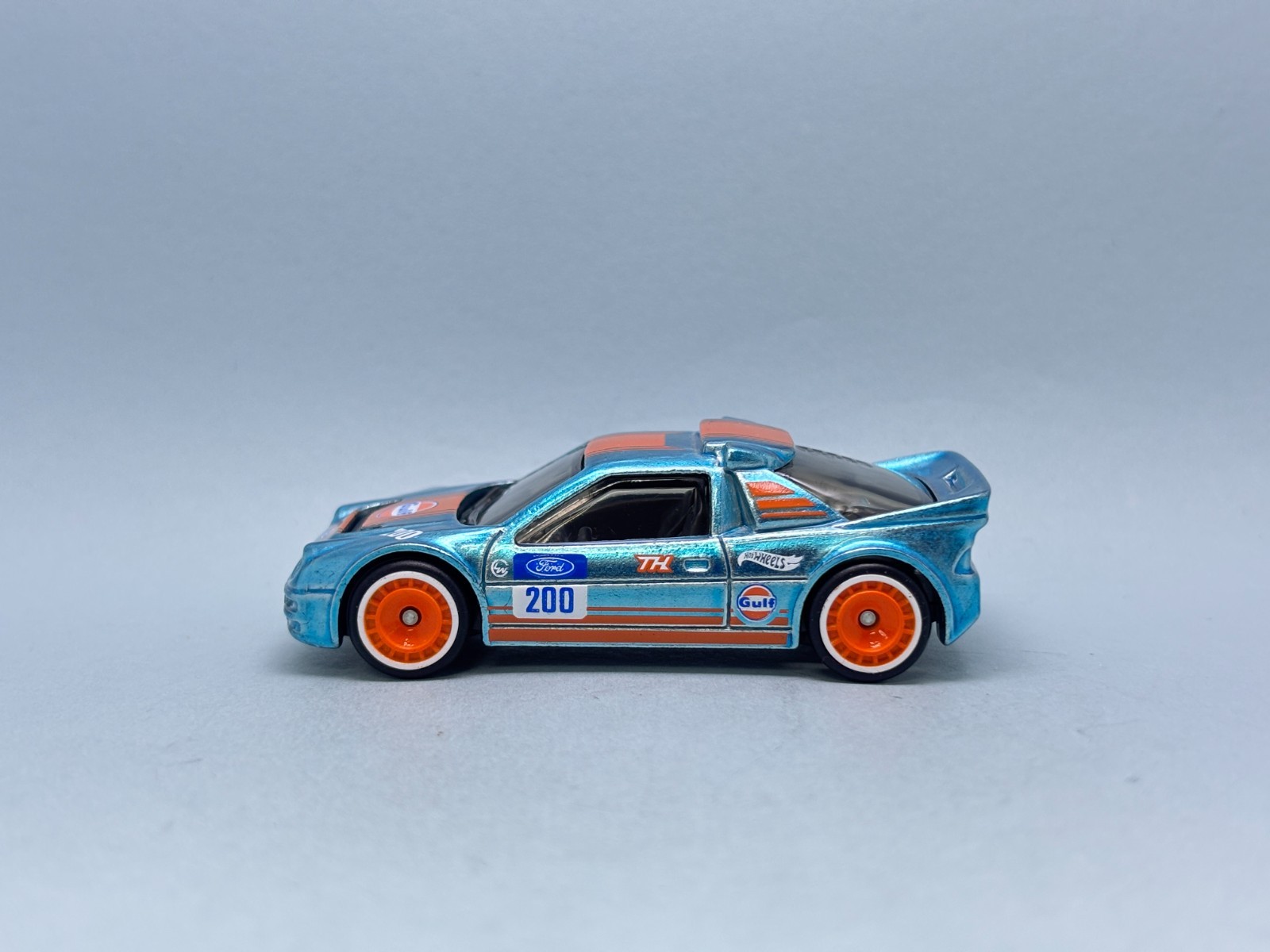 ホットウィール Hot Wheels Ford RS200 ガルフ Gulf 2025 Hot Wheels Super Treasure Hunt STH # Ford RS200 Gulf