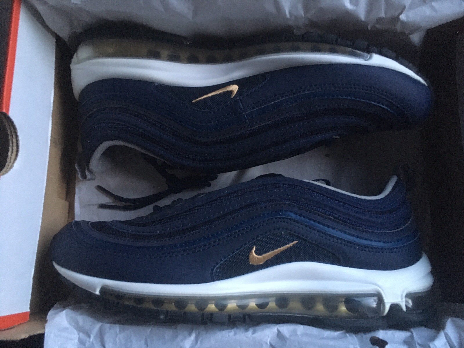 air max 97 midnight navy metallic gold