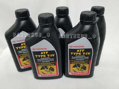 5 Quart ATF OES for Toyota T-IV Automatic Transmission Fluid Oil for Scion Lexus