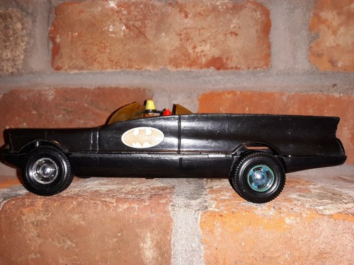 Duncan Batmobile Red Batman Blue Robin vtg Figure 1970's 1978 dc comics movie 8