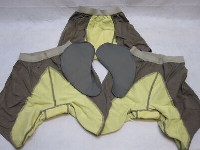 BODY ARMOR BOXER BRIEFS PROTECTIVE UNDERGARMENT BALLISTIC BLAST PANTIES MED