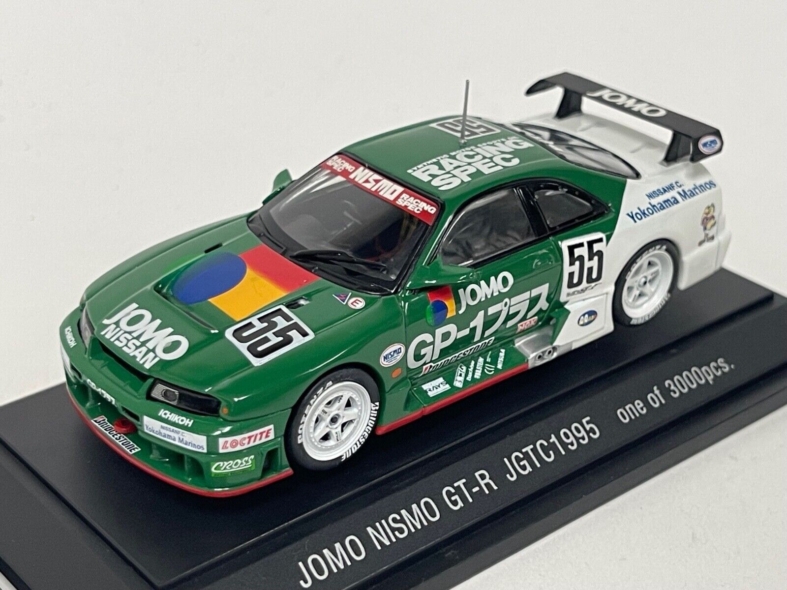 1/43 Ebbro Lomo Nismo Nissan GT-R R34 JGTC 1995 car #55 #360 1/43 Ebbro Lomo Nismo Nissan GT-R R34 JGTC 1995 car #55 #360