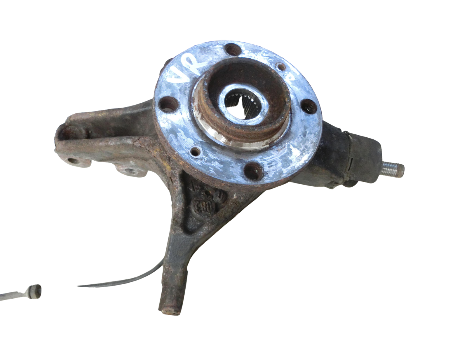 Mangueta Cubo de la rueda con ABS derecha delante para Citroen C4 Picasso 06-10 - Bild 1