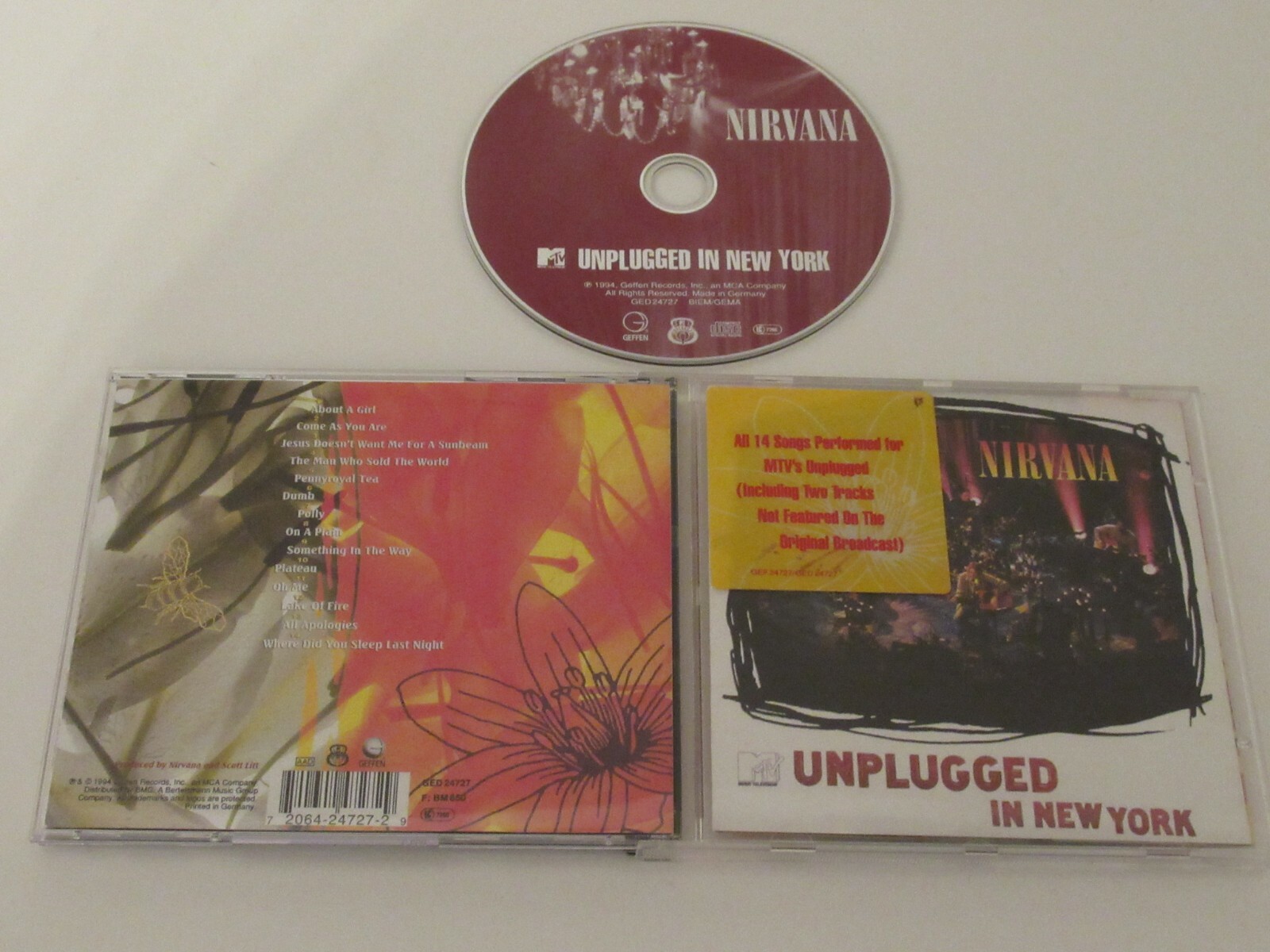 Mtv unplugged in new york nirvana. Mtv unplugged in new york nirvana