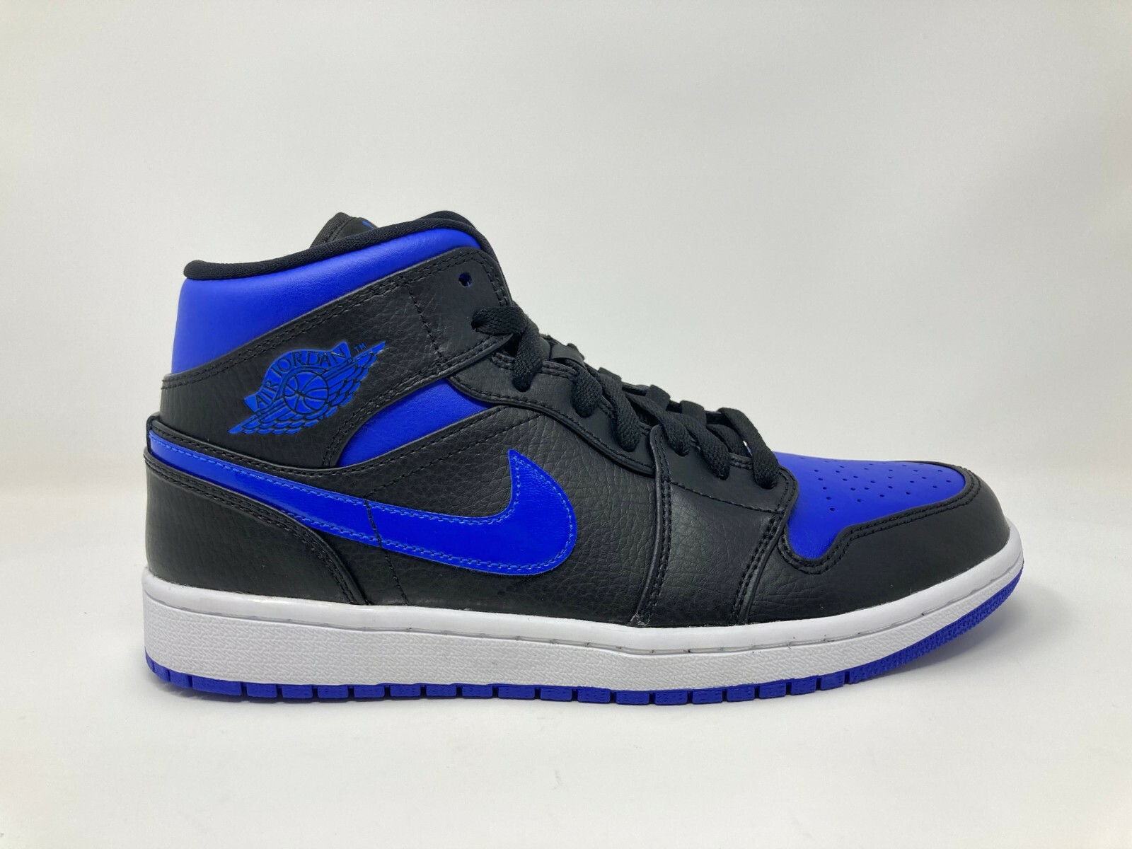 nike air jordan 1 mid black blue