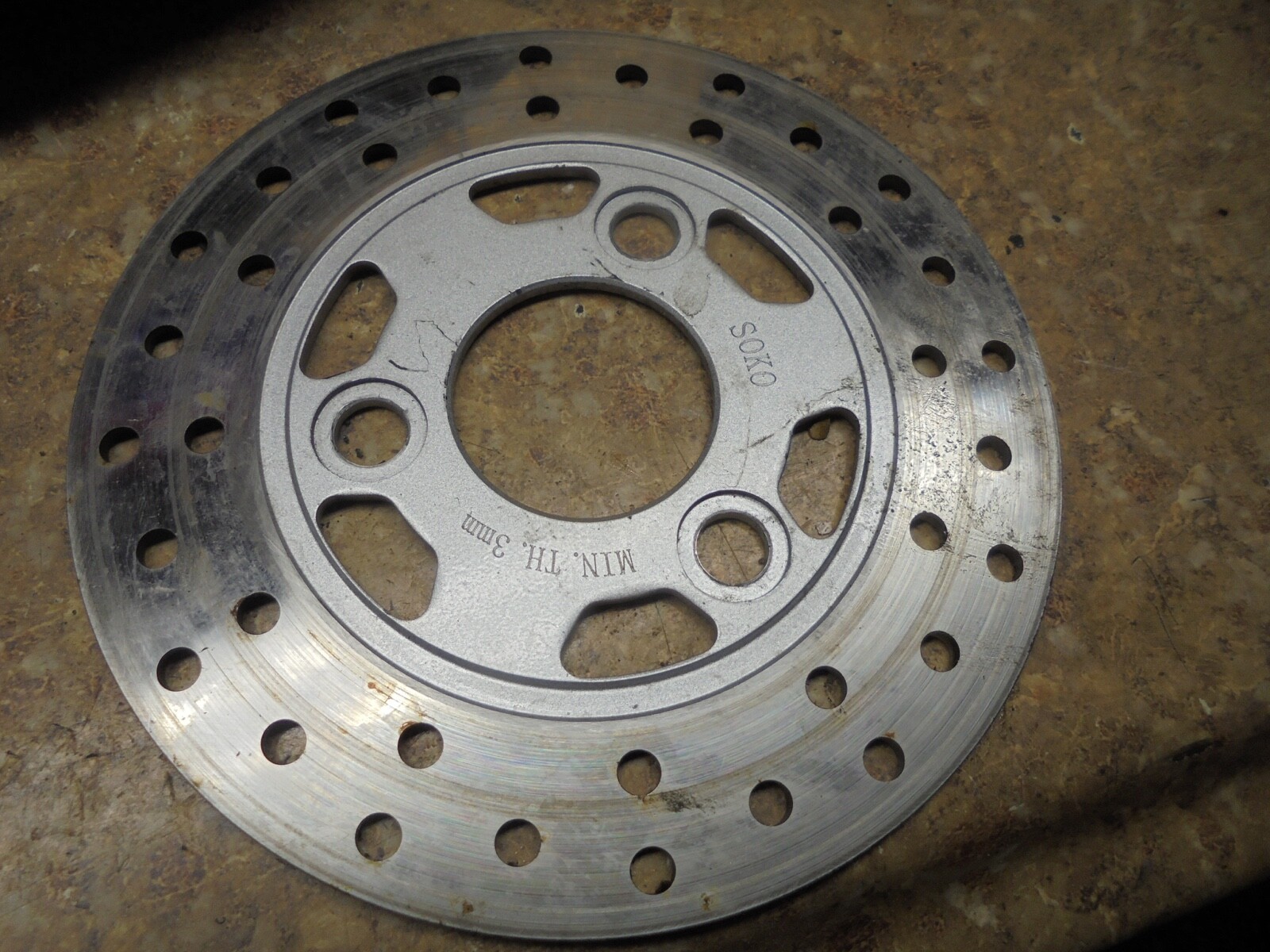 50 Cc Front Disk Brake Rotor Wheel Rim 50cc 18