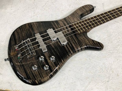 Warwick Custom Shop Masterbuilt Streamer LX4 Nirvana Black Used 2019 w/Gig case