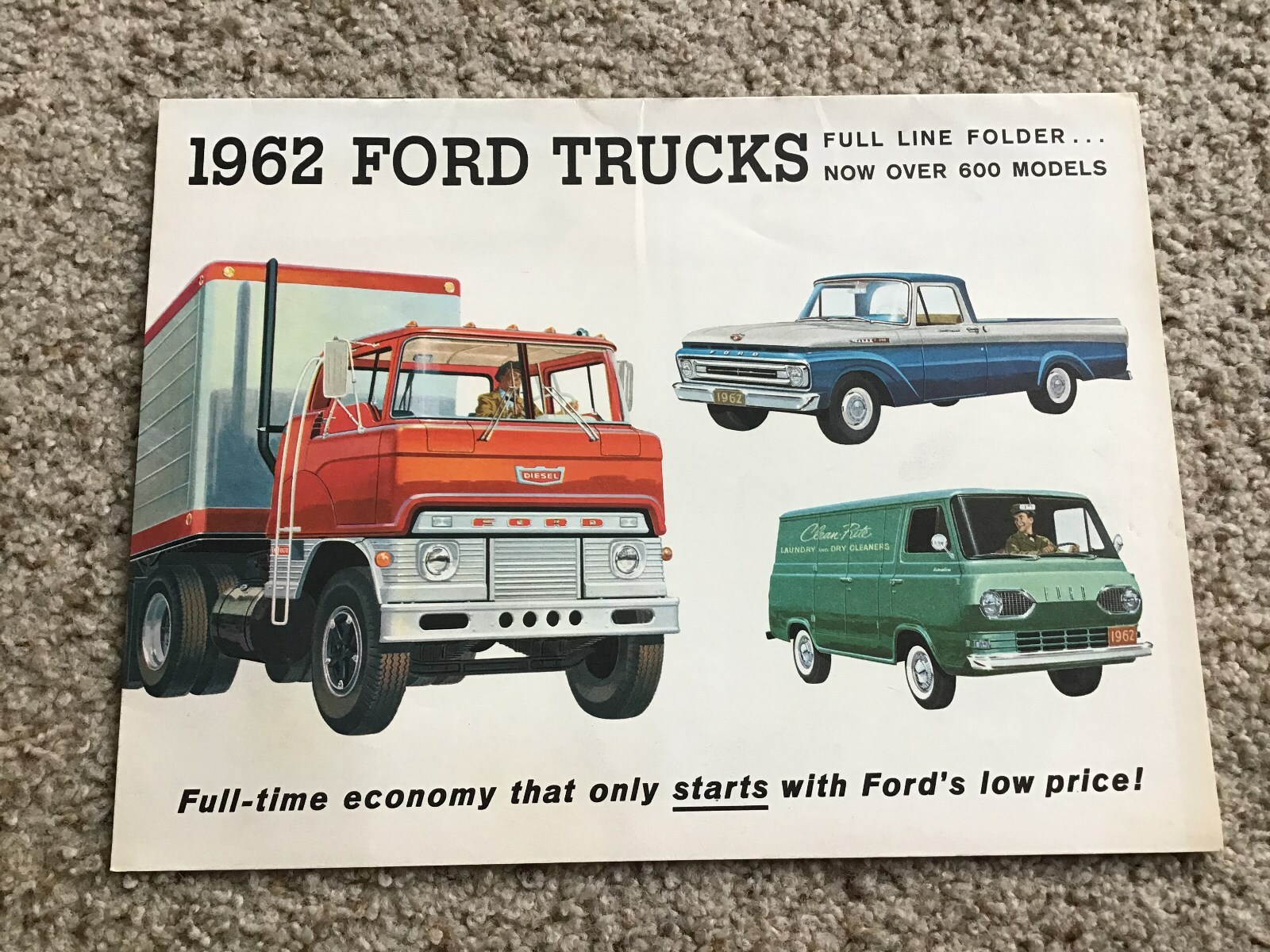 1962 Ford Trucks original full line sales catalogue. | eBay
