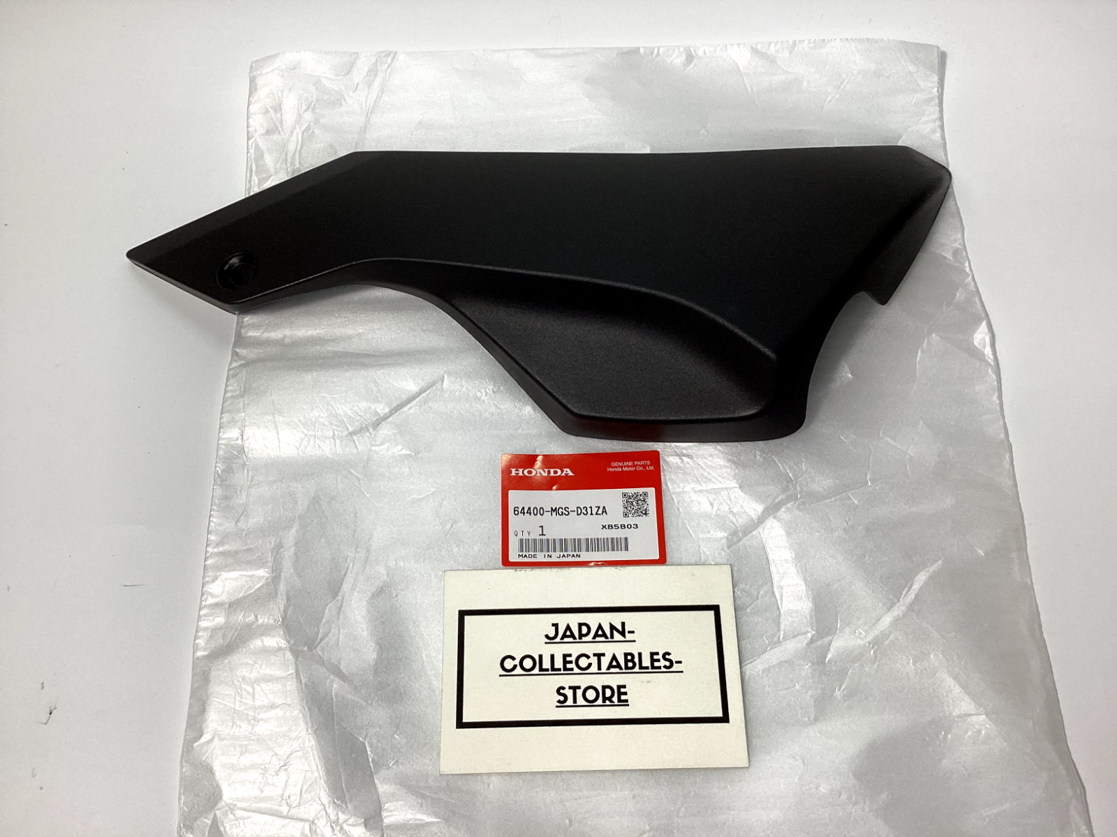 Honda COWL, L. (LOWER) NH1 (BLACK) 64400-MGS-D31ZA-- ( 7B