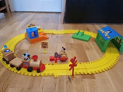 vintage disney train set