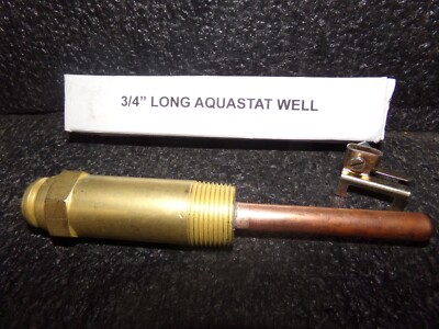 Honeywell 121371M Immersion Well Copper 3/4npt 3 In. Depth(C)