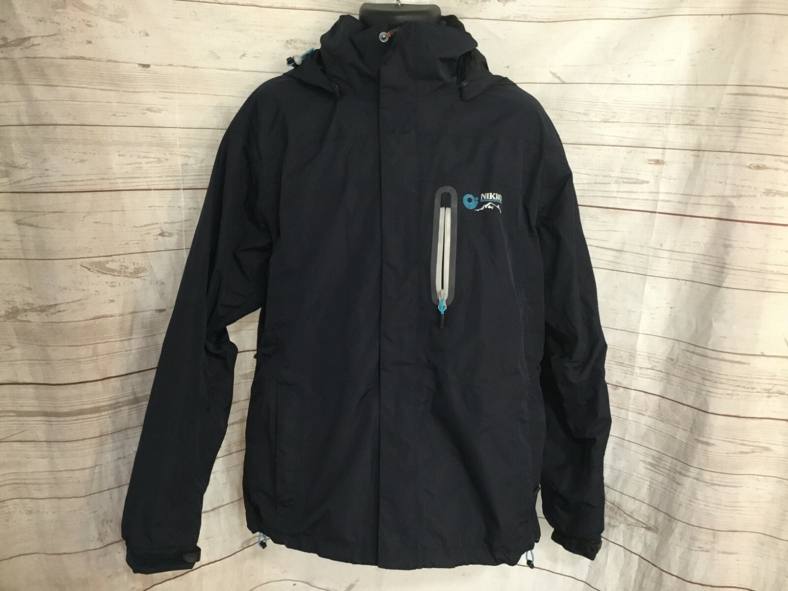 Nikko Men's Blue Fleece Lining Micro-Tex Water / Wind Proof