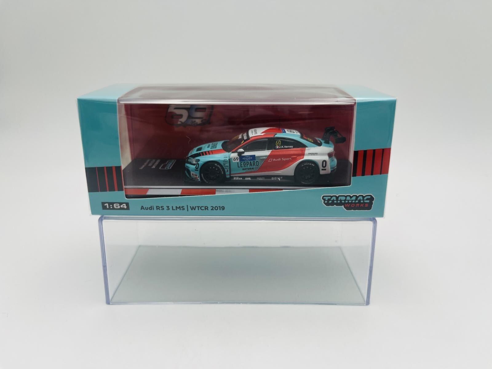 AUDI - 1/64ターマックワークス×DPLSアウディRS3LMSBLKTGRWhite Tarmac 1/64 DPLS アウディ RS3 LMS BLKTGR オレンジ