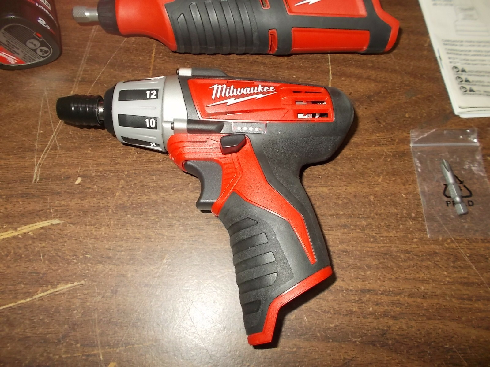 Milwaukee Combo Kit 12V M12 Cordless Impact Driver M12 3/8