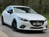 2016 Mazda Mazda3 2.0 SKYACTIV-G Sport Black Euro 6 (s/s) 5dr HATCHBACK Petrol M