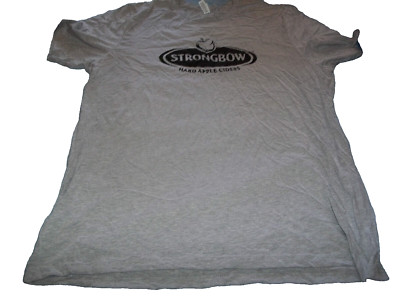 Strongbow Hard Apple Ciders gray T-Shirt Size 2XL