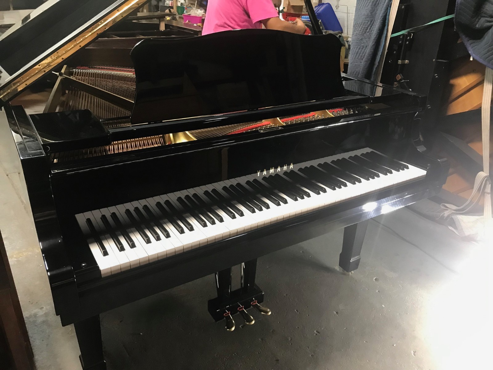 YAMAHA G2 GRAND PIANO - SUPER PRISTINE - 1994 - VIDEO - FREE SHIPPING