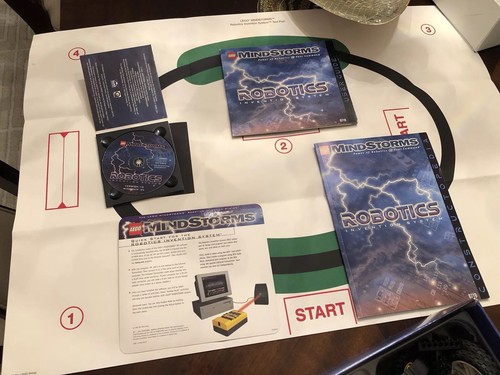 Lego Mindstorms Robotics Invention System 9719 Used with Manuals, CD And Box