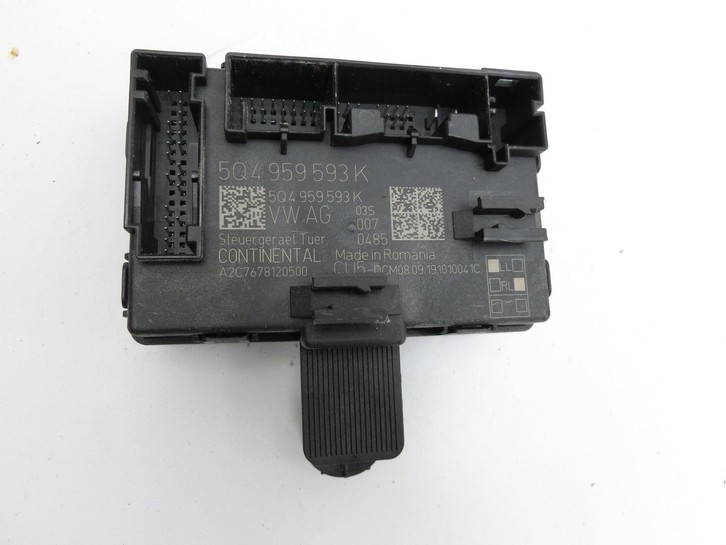 VW Golf VII 7 5G 17-20 Steuergerät ECU SG Türmodul Links Vorne VW Golf VII 7 5G 17-20 22.11.2019 5Q4959593K... Bild 2
