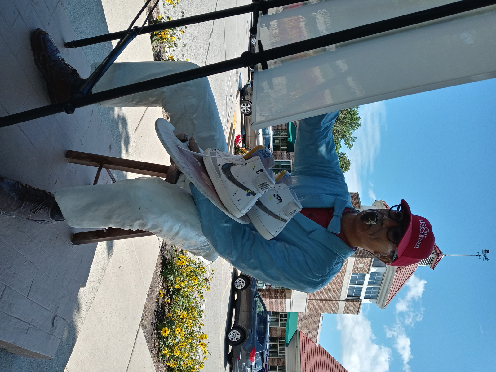 Nike Blazer Mid 77 Paint Splatter Men's Size 9 DC7331100 White Shoes