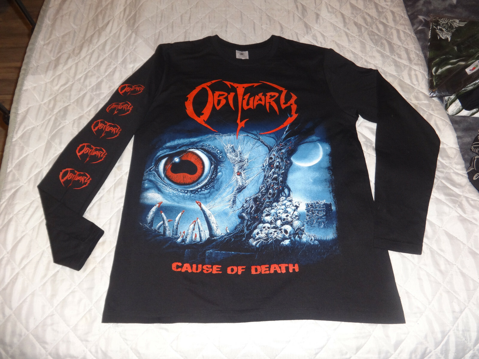 Obituary LS- Shirt L Death Metal Neuware 