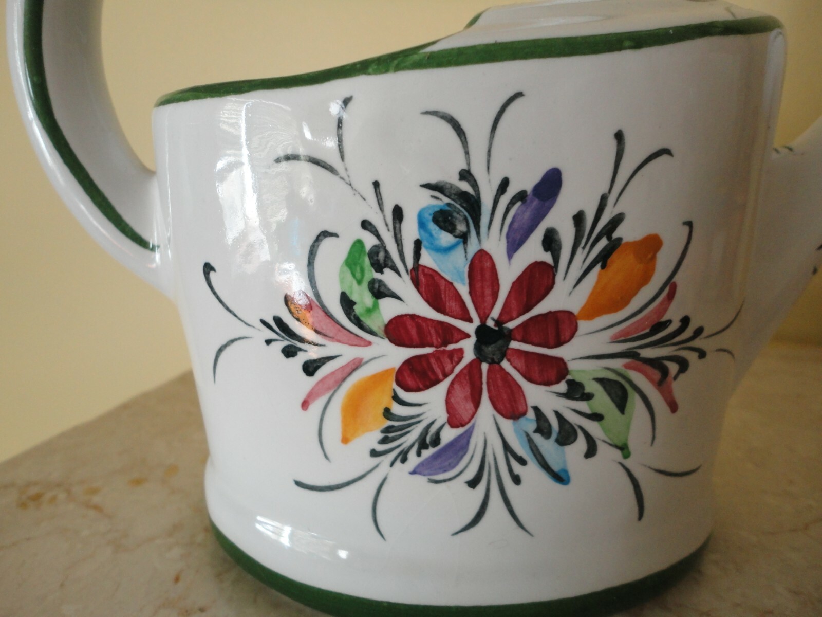 Jay Willfred  Andrea by Sadek Watering Can Hand Painted Reel Portugal 8316