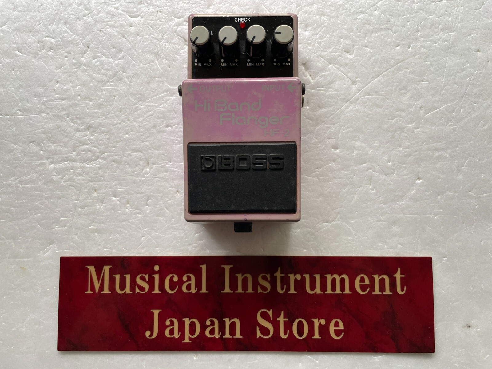 BOSS HF-2 エフェクター Boss HF-2 Hi Band Flanger Guitar Effect Pedal Used from