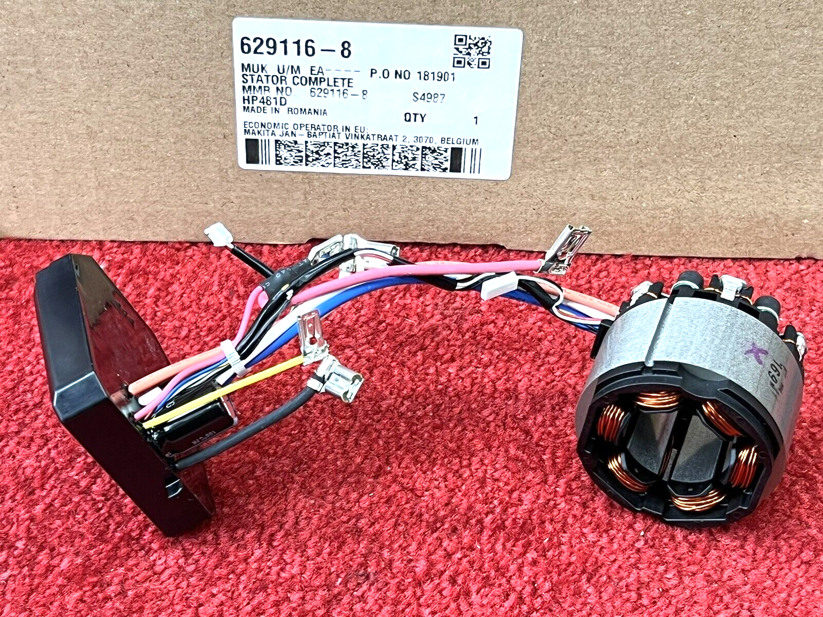MAKITA BRAND 629116-8 6291168 STATOR FOR MAKITA XPH07 : Makita 629116-8 Complete Stator : Tools \u0026 Home Improvement