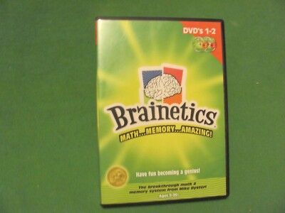 Brainetics Math Memory Amazing! DVD 1-2