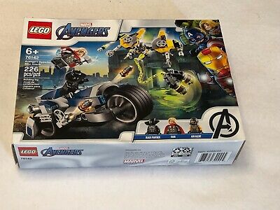 LEGO New 76142 Avengers Speeder Bike Attack 226 Pieces 6+ - Marvel Avengers LEGO