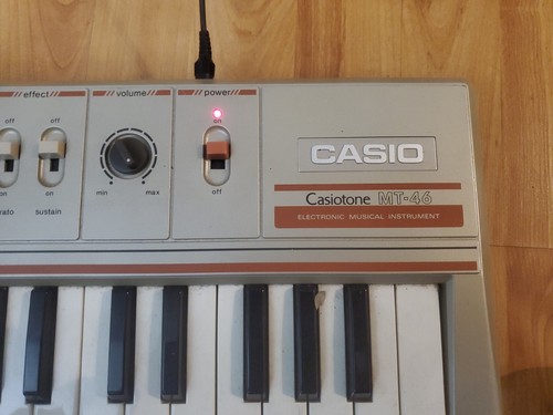 CASIO Casiotone MT-46 ビンテージ80年代 Casio Casiotone MT-46 Keyboard, Cleaned | eBay