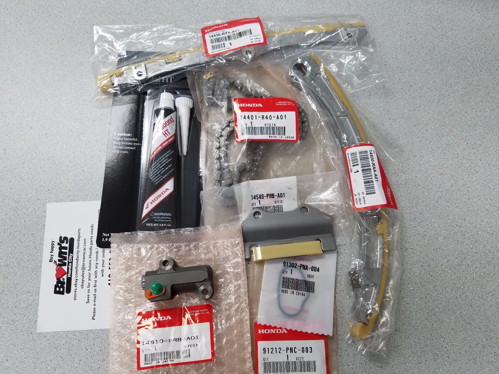 Genuine Acura TSX 2004 TO 2008 K24A2 2.4 Timing Chain SetのeBay公認海外通販｜セカイモン
