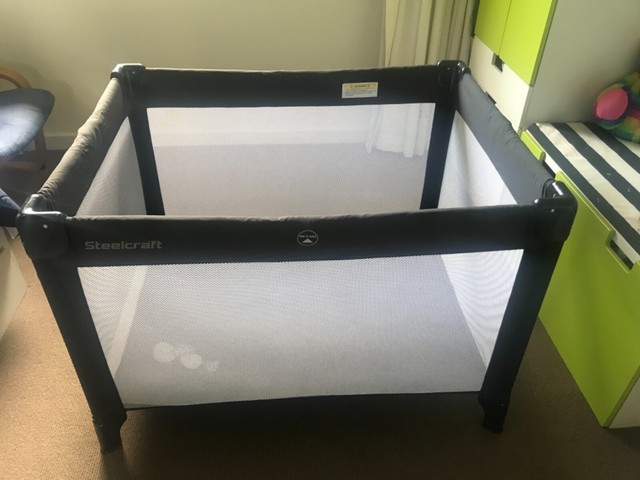steelcraft portacot mattress
