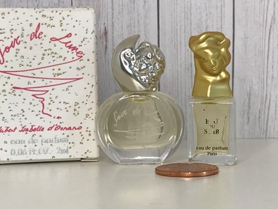 Lot of2 MICRO Sample Size SISLEY Soir de Lune & Eau du Soir EDP 0.06 oz Perfumes