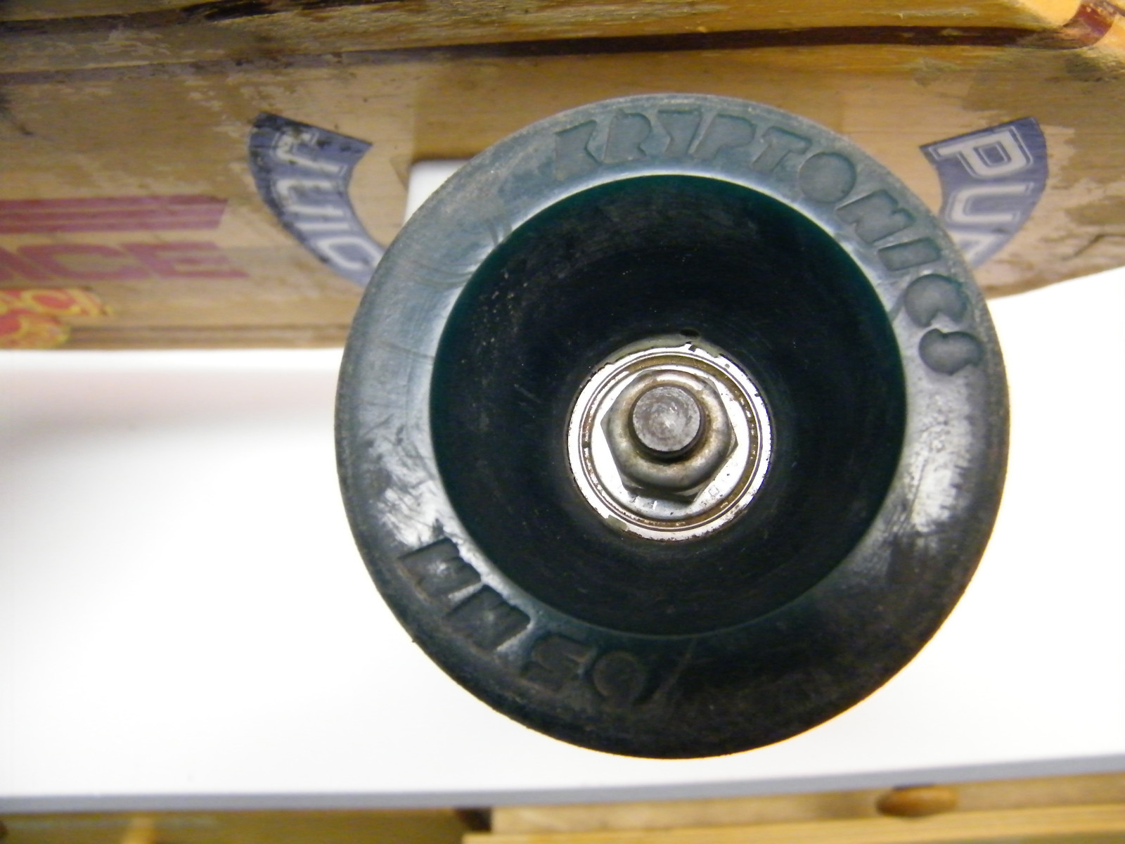 Vintage 70's Sims Taperkick Skateboard withTracker Trucks and 65mm Kryptonics