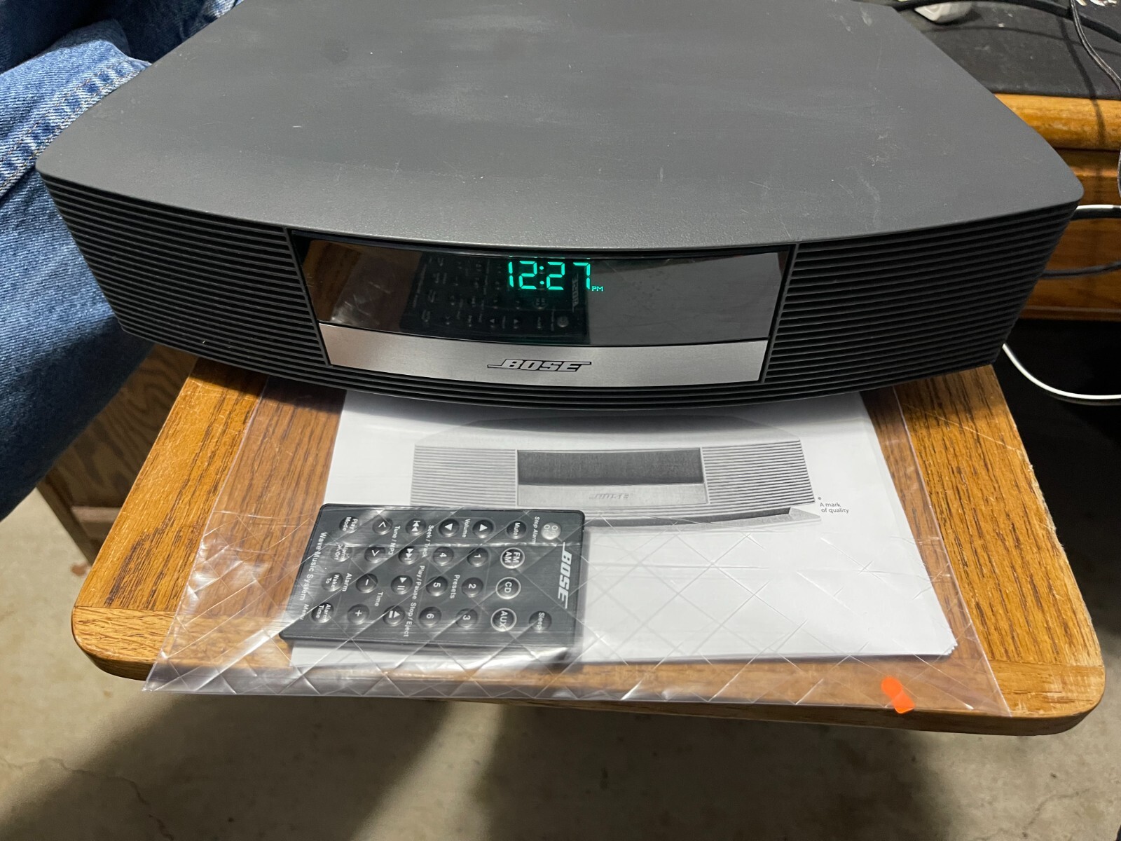 Bose Wave Radio FMラジオ Bose Wave Radio II AM/FM Audio System in great shape with
