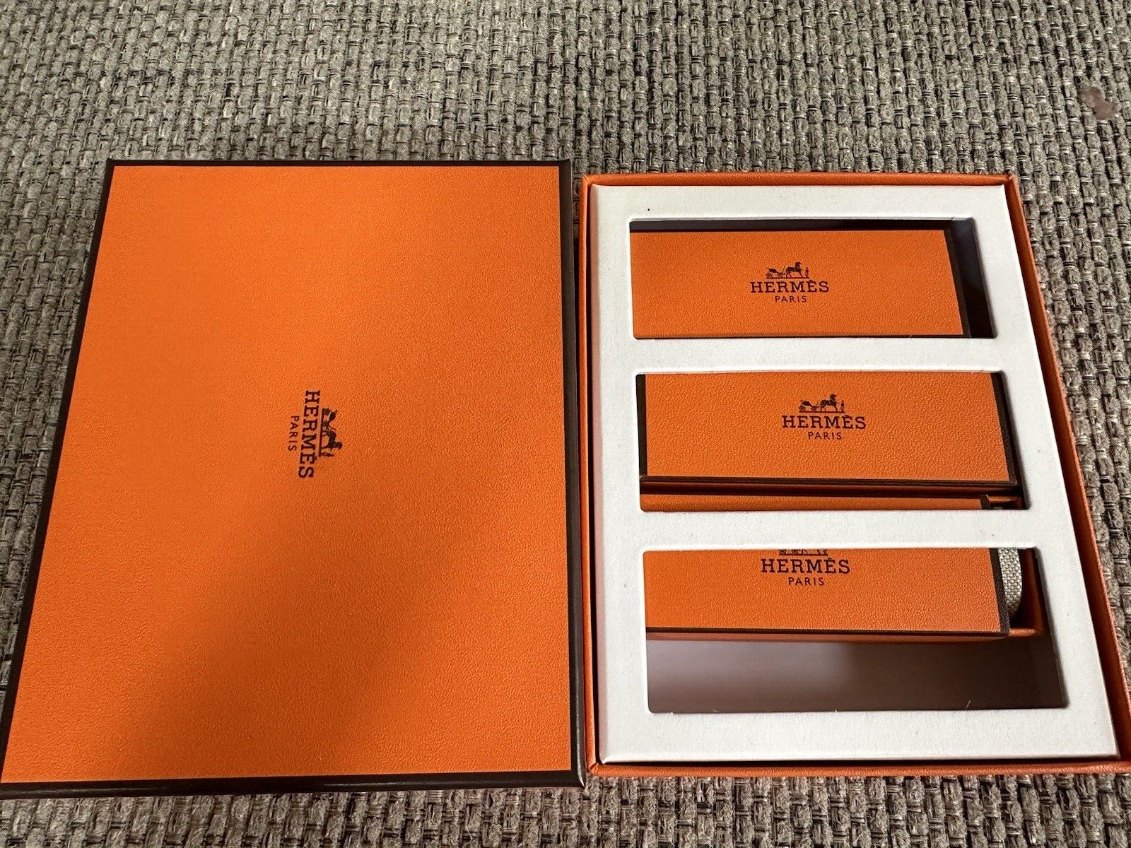 NEW HERMÈS Compose your own Rouge Hermès 3-lipstick gift set