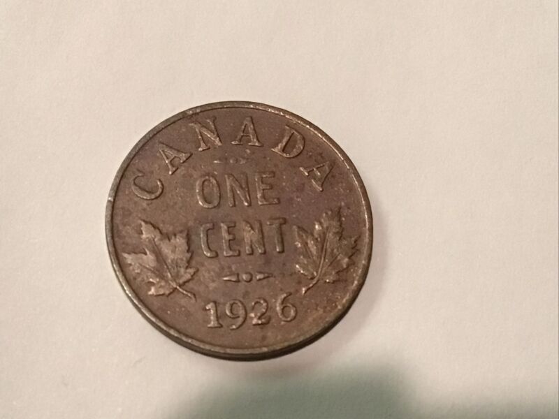 1926 Canada Small Cent