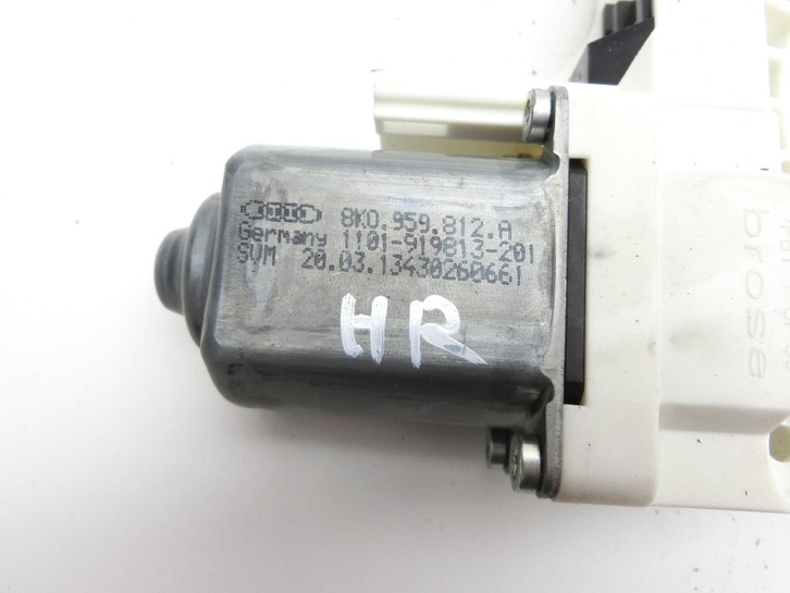 Audi Q3 8U 11-14 Fensterhebermotor Rechts Hinten Audi Q3 8U 11-14 25.04.2013 8K0959812A gebraucht Bild 2