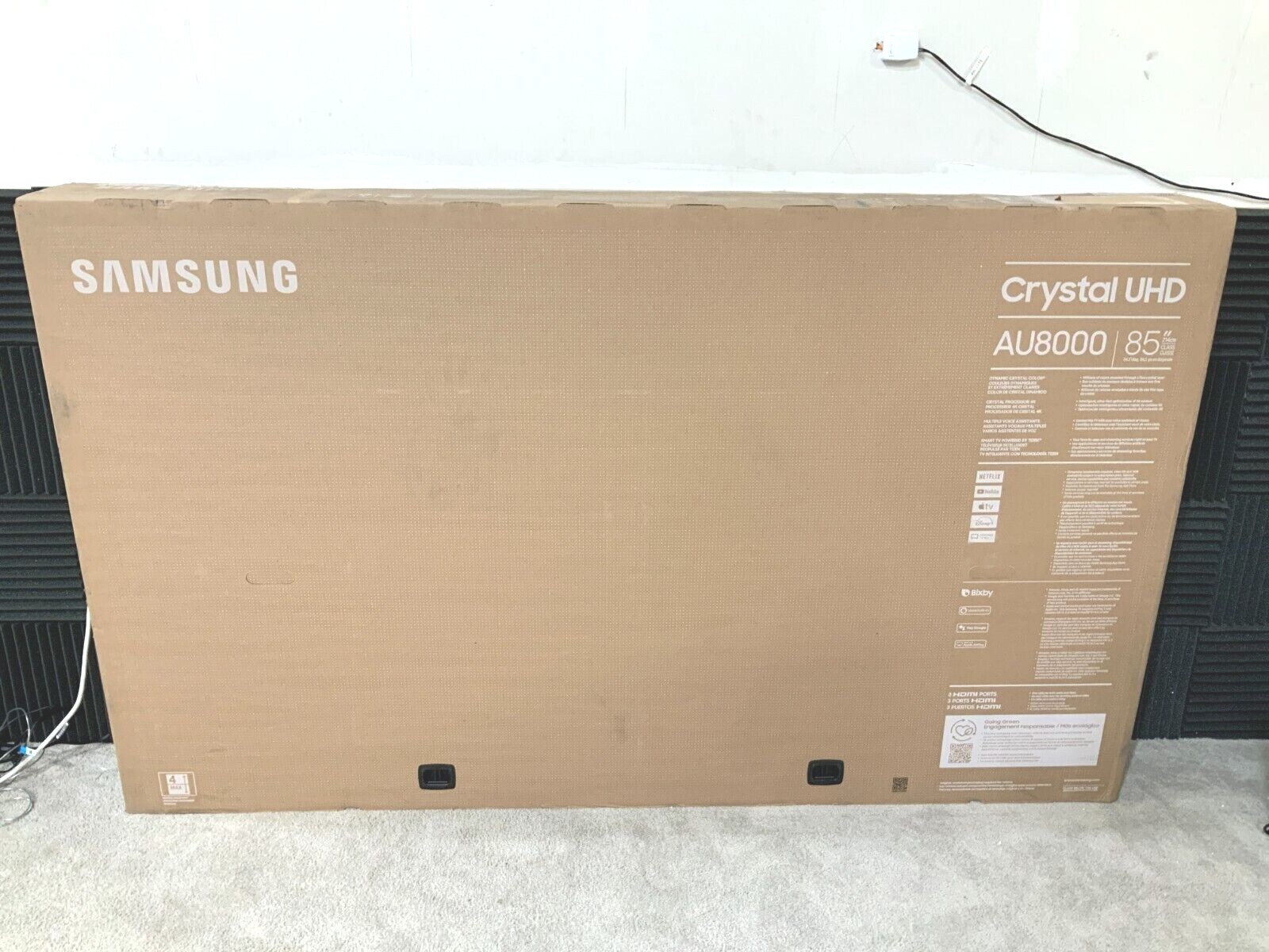 New Samsung AU8000 85