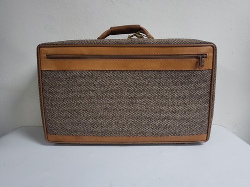 Hartmann luggage vintage suitcase トランク Early Original Vintage Hartmann Leather Suitcase Luggage