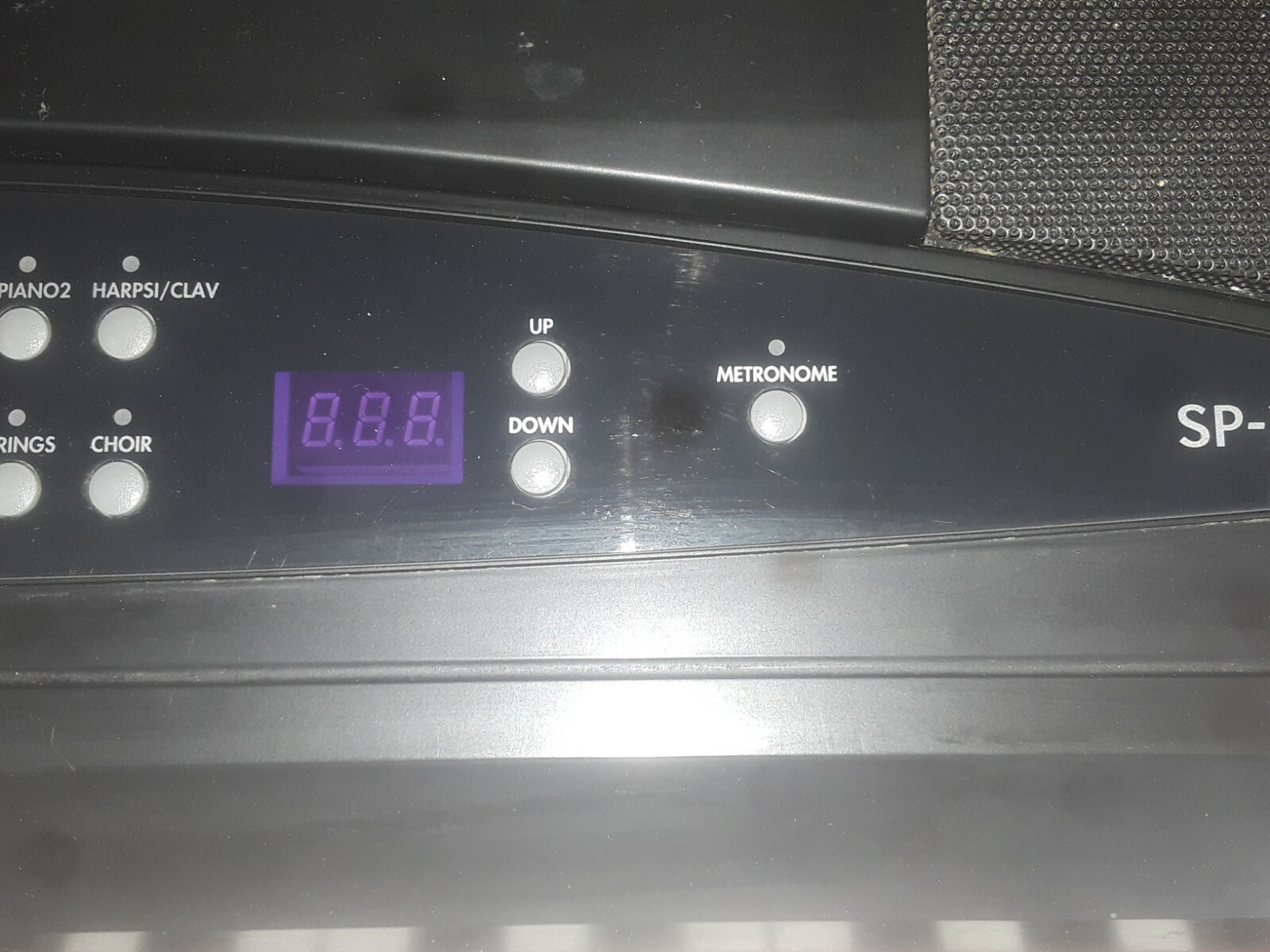 Korg SP-280 Digital Piano with foot pedal and stand