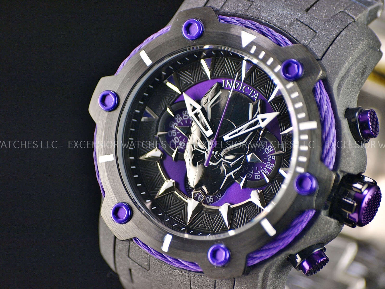 Invicta Marvel Evine Invicta As Is Evine Invicta Punisher Watch